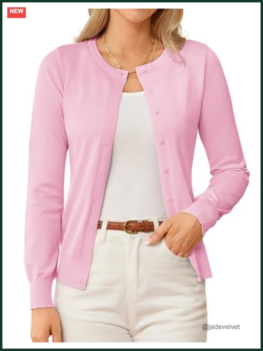 Lightweight Knit Cardigan Sweater for Women Casual Button Down Long Sleeve
